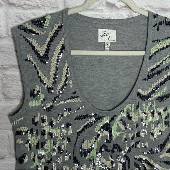 Milly Sequin Tank Top - Picture 7 of 13